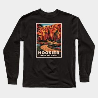 Autumn in the Hoosier National Forest Indiana Long Sleeve T-Shirt